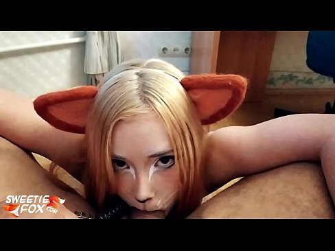 ❤️ Kitsune swallow dick agus cum ina bhéal Físeán fuck linn ❌️❤