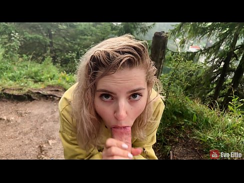 ❤️ Fáinleogann cailín cum tar éis blowjob poiblí - Eva Elfi Físeán fuck linn ❌️❤